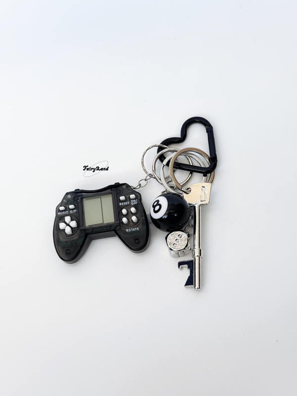 Zhang Guiyuan's Same Style Waist-Hanging Game Console That Can Play Black Eight, Keychain, Bag Pendant, Multi-Functional Accessory Zhang Guiyuan's Same Style Waist-Hanging Game Console That Can Play Black Eight, Keychain, Bag Pendant, Multi-Functional Accessory