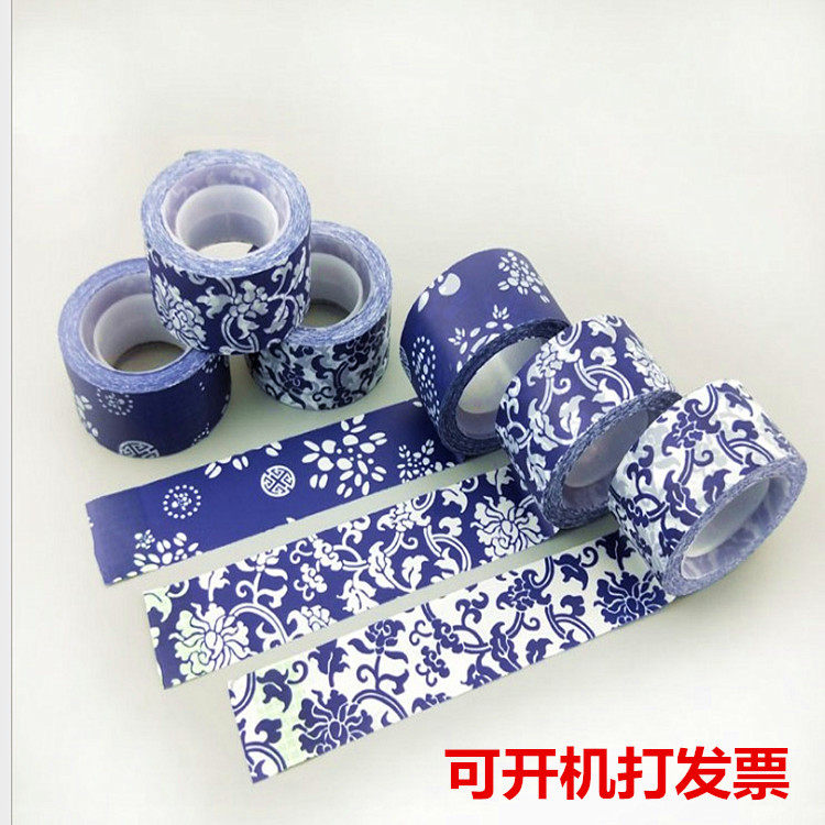 Kindergarten Hand Ripping With Green Flower Porcelain Toddler Hand Education Black Board Newspaper Adhesive Strips Decoration Glued Paper Batik Ethnic Wind