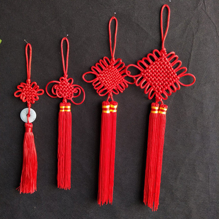 Kindergarten DIY China Knots Accessories New Year Hangings Accessories Handwoven Home Hanging Accessories