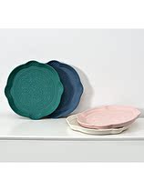 ins morandi color minimalist minimalist tray trays wooden folk hangover swing pieces photoshoot to decorate the props