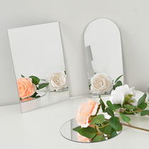 Acrylic mirror reflection board reflector photo props cosmetics shooting background pendulum photography props