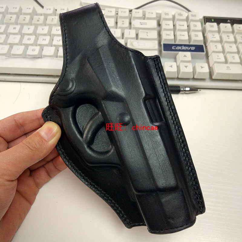 92 style handgun cover fast-pull full-pack waist concealed plain clothes quick plus-size calf leather die leather gun cover 92 play jacket