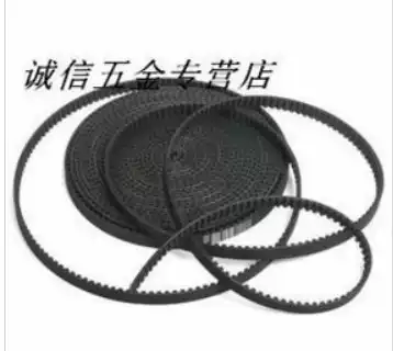 Rubber opening timing belt T2 5 transmission belt free end open pitch 2 5mm