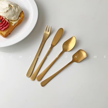 FCMJ ins stainless steel dessert spoon nice coffee spoon ice cream scoop ice cream scoop ice cream spoon ice cream spoon ice cream scoop