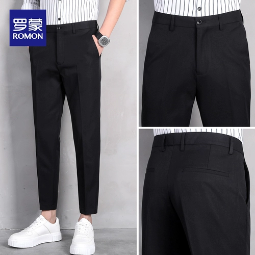 Штаны, мужской универсальный костюм, свободный прямой крой