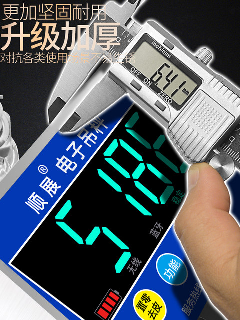 Shunzhan Electronic Crane Scale 304 Stainless Steel Wireless Waterproof Crane Scale 3T Crane Scale 5 Ton Crane Scale Outdoor 10 Ton Scale