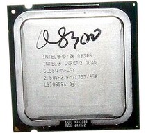 Intel Core 2 quad-core Q8300 clocked 2 5 scattered pieces Warranty for one year