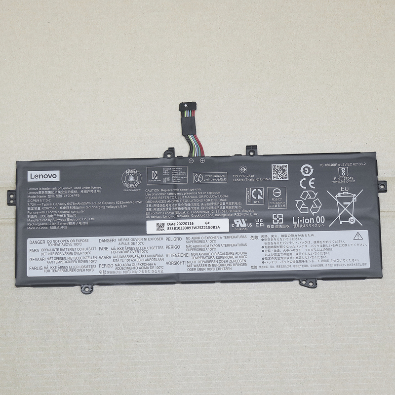Original Lenovo Yoga 13Sacn 13Sitl 2021 L19D4Pf5 L19M4Pf7 Laptop Battery