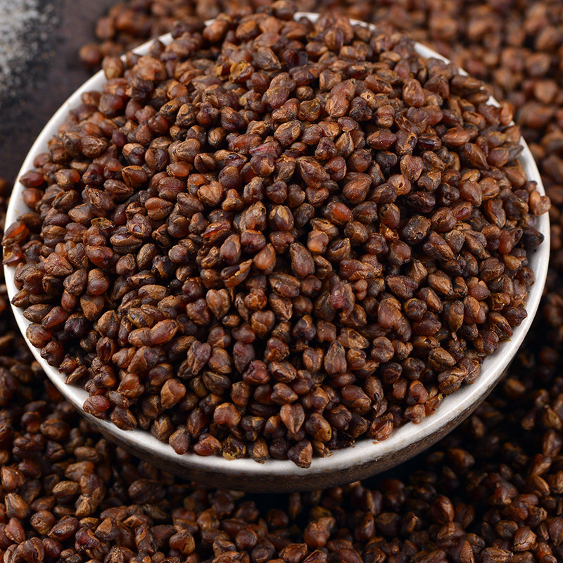 Bitter Buckwheat Tea Special-grade 500g Bagged Clear Aroma Original Flavor Whole Grain Sichuan Liangshan Black Bitter Buckwheat Whole Germ Tea