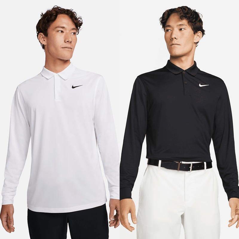 Nike Nike Dri-Fit Men's Golf Lapel Polo Shirt Sports Casual Long-Sleeved T-Shirt Dn2345 Nike Nike Dri-Fit Men's Golf Lapel Polo Shirt Sports Casual Long-Sleeved T-Shirt Dn2345