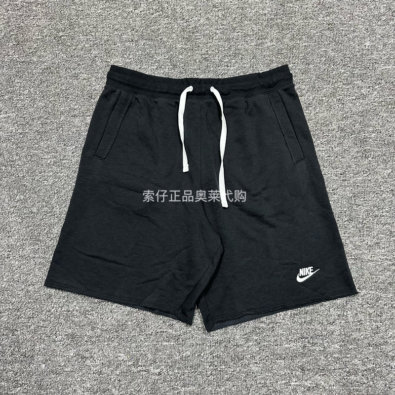 Authentic Nike/Nike Drifit French Terry Basketball Men's Loose Sports Casual Shorts Dx0767 Authentic Nike/Nike Drifit French Terry Basketball Men's Loose Sports Casual Shorts Dx0767