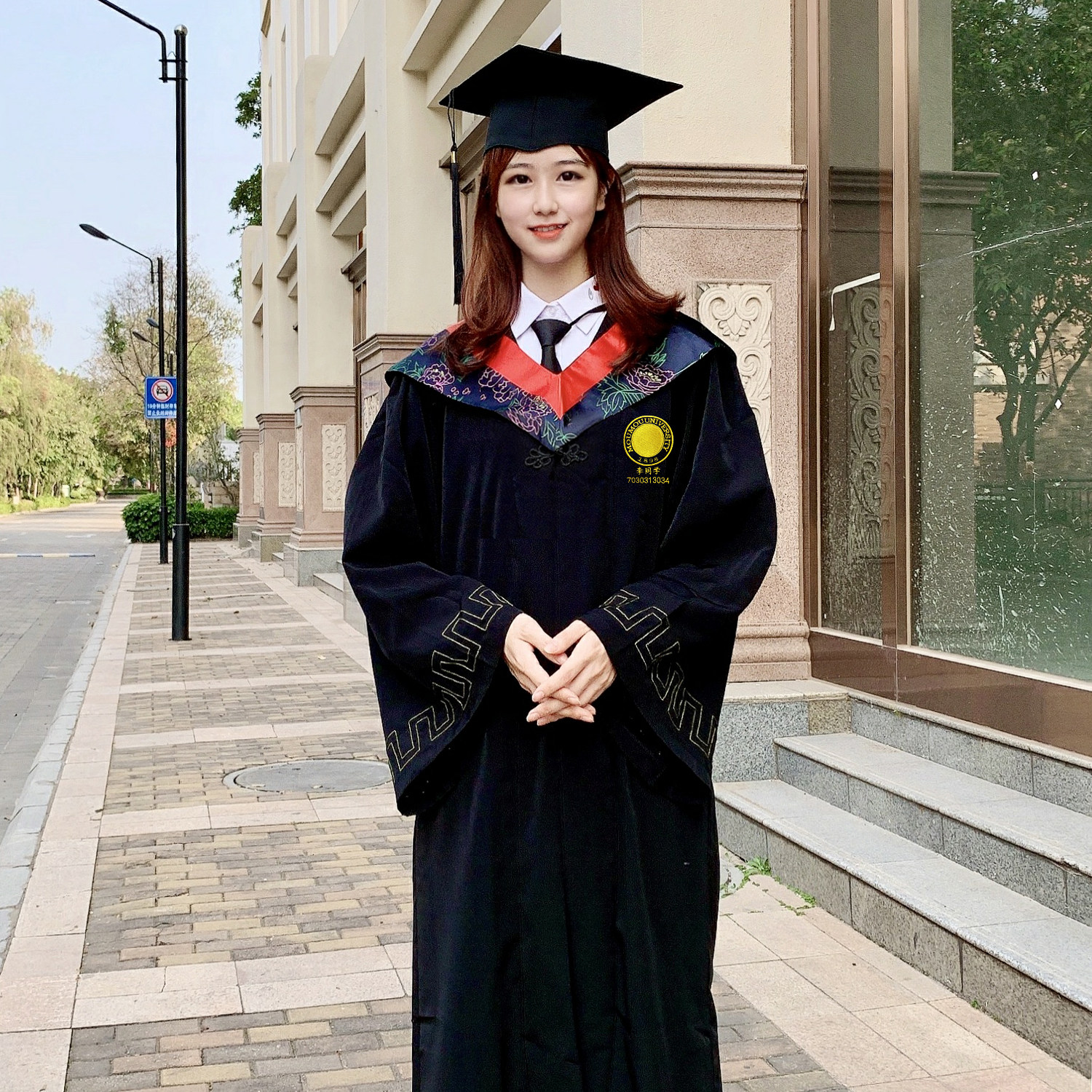 毕业季必备!定制刺绣学位服,让仪式感满分🎓 -学生校服-淘宝好物网