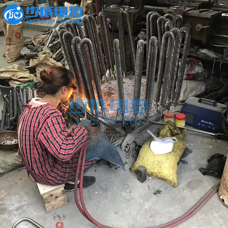 U-shaped dry fin heating tube Stainless steel heat sink electric heating tube Oven oven multi-specification custom