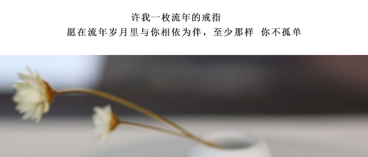 Nhẫn bạc sterling đơn giản làm bằng tay sáng tạo nhẫn mở cặp đôi một cặp nữ sinh viên văn học nhẫn nam có thể được chữ nhẫn lông đuôi voi