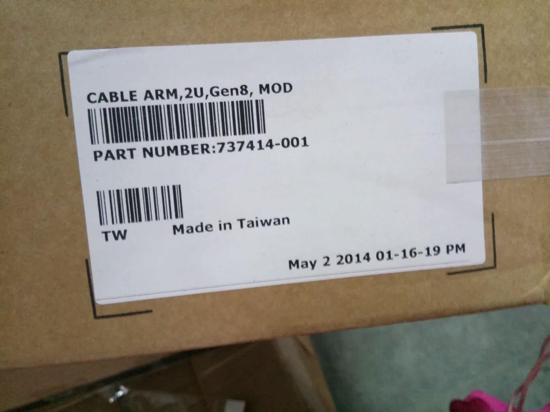 HP HP Server DL380p DL388p DL388e G8 cable rack 737414-001 651190