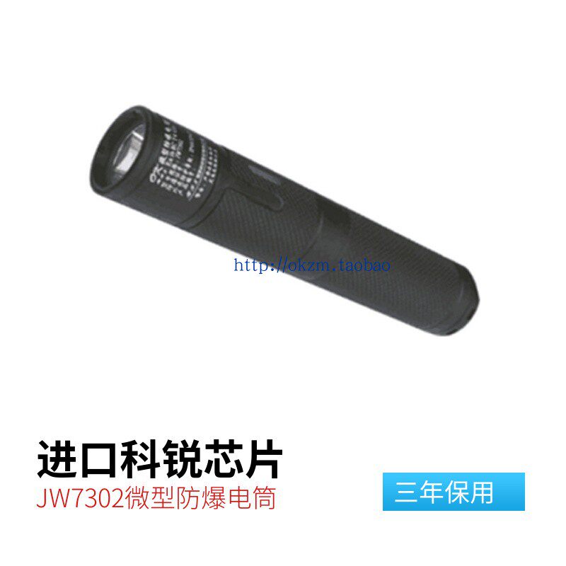 Ocean King JW7302 Small Portable Strong Light Camping Night Riding Strong Light Explosion-proof Waterproof LED Rechargeable Flashlight