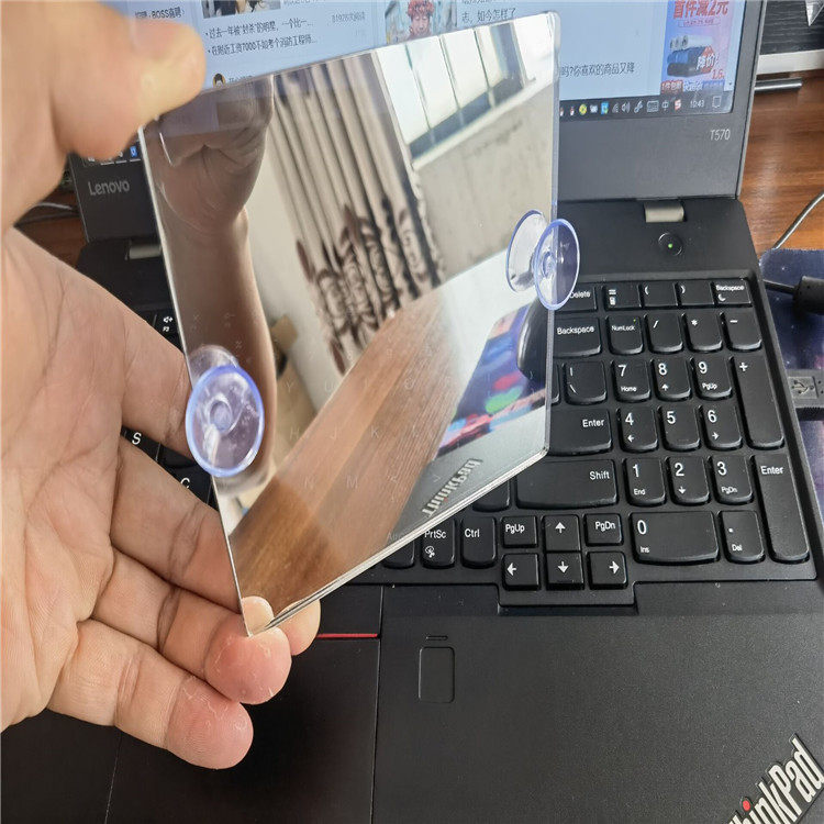 單向鏡蝦虎魚電龍逗魚鏡半透鏡壓克力鏡安全透光鏡偷看鬥魚鏡魔鏡