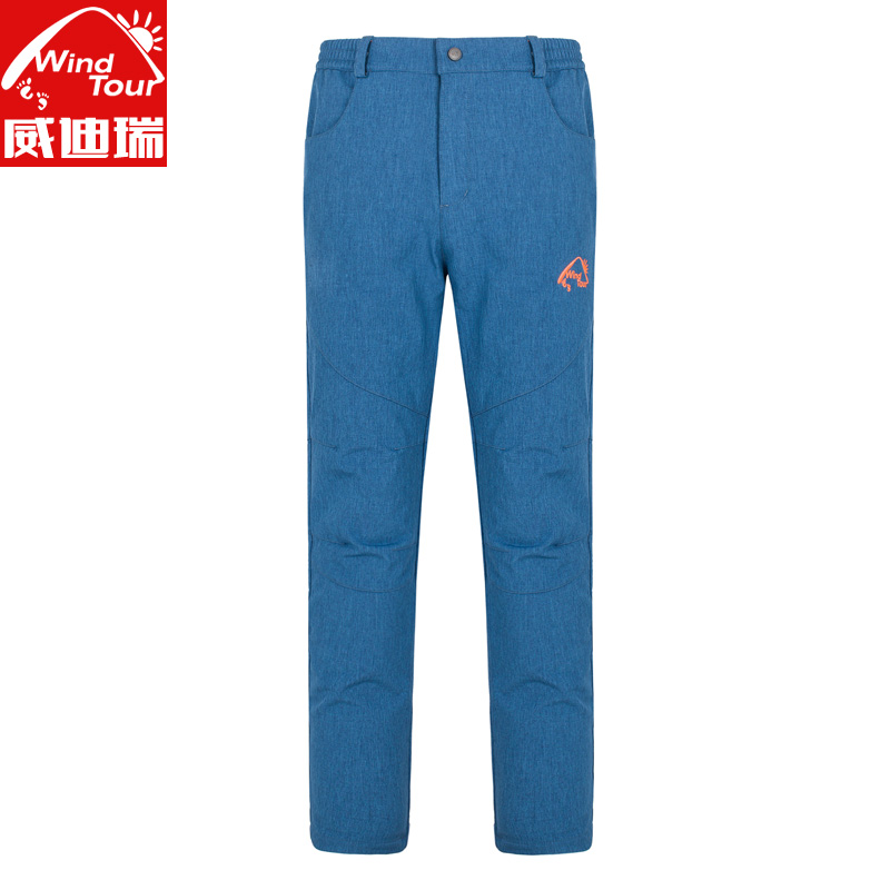 Vidirui Outdoor Fleece Pants Men and Women Thickened Windproof Autumn and Winter Soft Shell Pants Liner Sports Slim Mountaineering Charge Pants