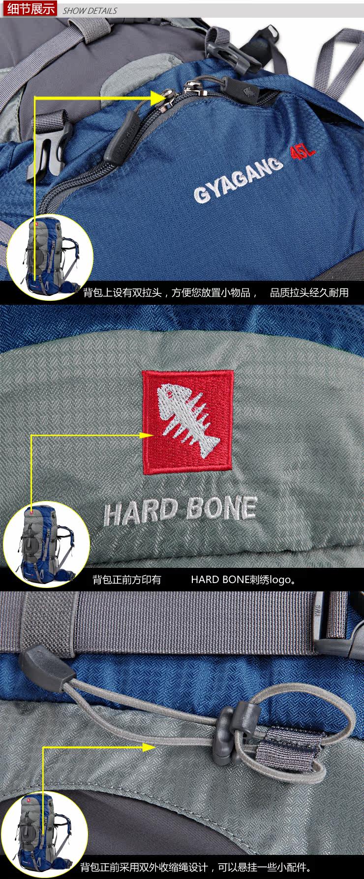 Sac à dos excursion - Ref 69046 Image 7