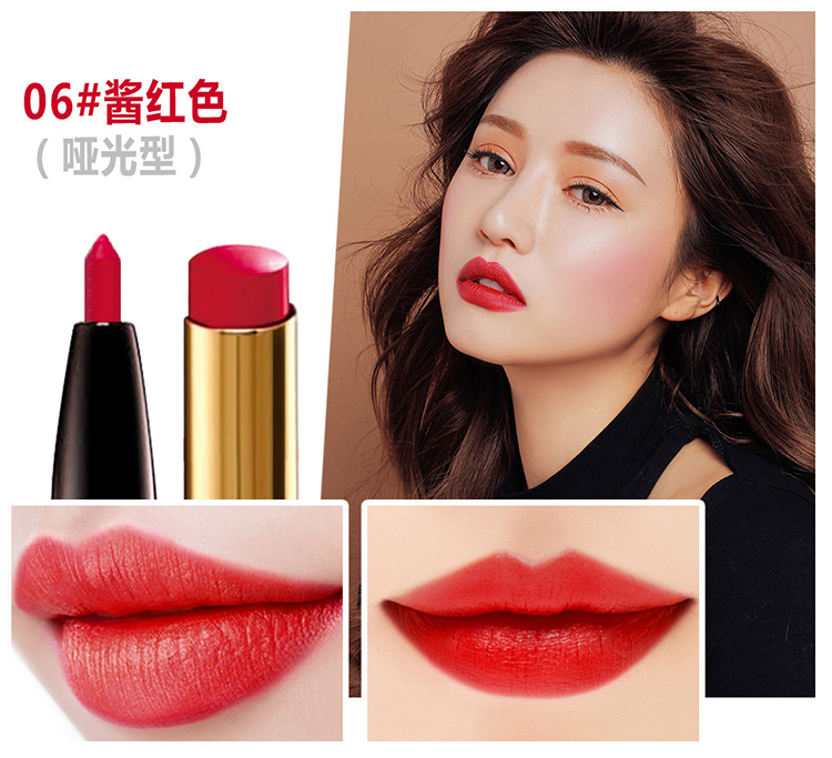 Đúp đầu tự động môi lót không thấm nước bền matte tranh lip tạo tác móc lip bút chì giữ ẩm không đánh dấu son môi đích thực nữ 	son bút chì yves rocher	