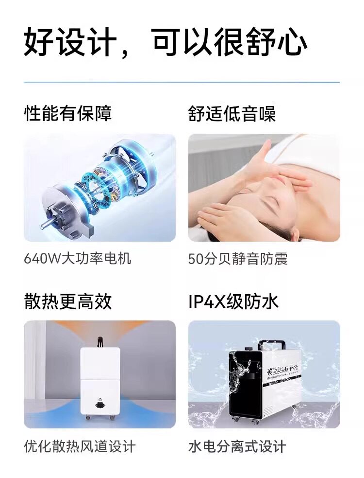 Машина спа 碳酸泉头皮净化仪头皮卸妆碳酸泉二合一设备 3