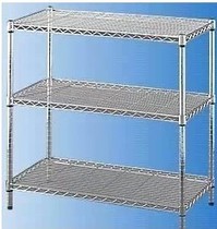 Kitchen shelf three-layer stainless steel color microwave oven rack pot holder 3-layer storage rack metal floor storage shelf