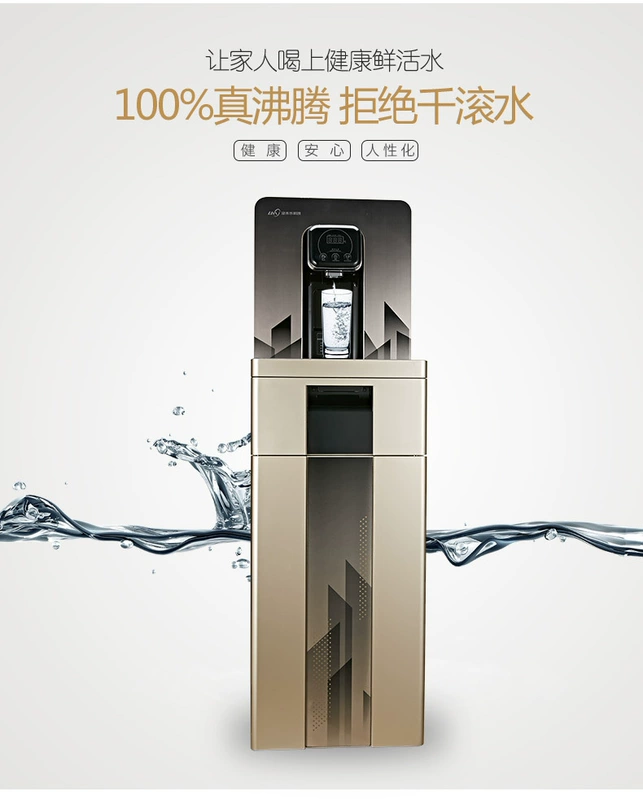 Sóng gỗ nóng dưới máy nước nóng nóng lạnh thanh trà thông minh sang trọng dọc nhà dưới xô 2010 - Nước quả