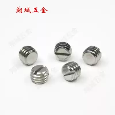 M1 2M1 4M1 6-M2 5 flat top wire slotted flat end stainless steel 303 304 headless screws
