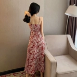 Летнее шифоновое пляжное платье, весенняя длинная юбка, стиль бохо