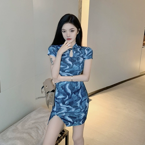 Модный приталенный корсет, ципао