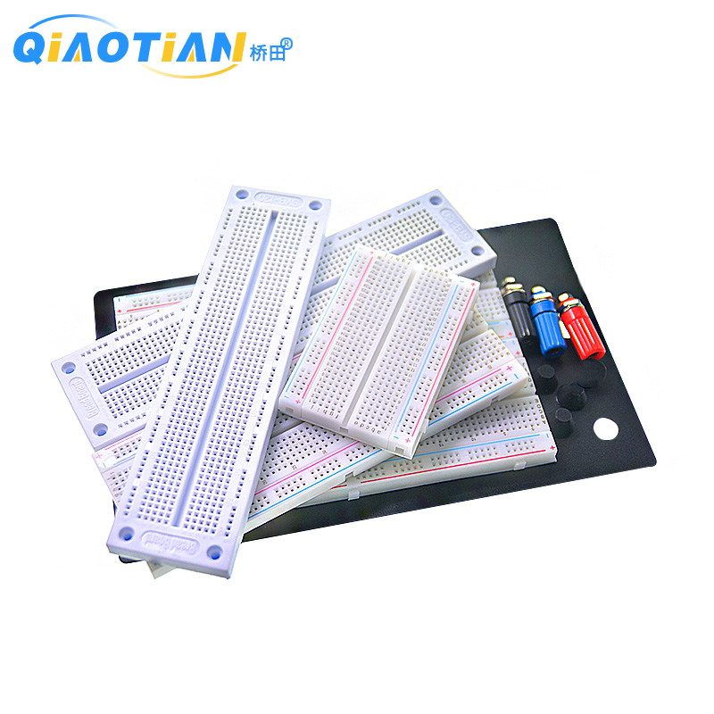 400 lỗ dòng breadboard MB-102 SYB-500 ban Ban lỗ ban kiểm tra có thể được kết hợp để ghép 830.