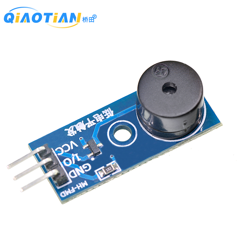 Thụ động mô-đun còi Buzzer mô-đun 5V bảng điều khiển kích hoạt thấp mô-đun cảm biến âm thanh