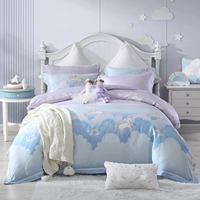 Детский хлопковый комплект, 4 предмета, 3 предмета, постельные принадлежности