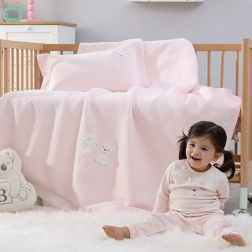 Одеяло, хлопковый комплект, детское покрывало для детского сада, 3 предмета