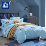 Детский хлопковый комплект, хлопковое мультяшное покрывало, 4 предмета, 3 предмета