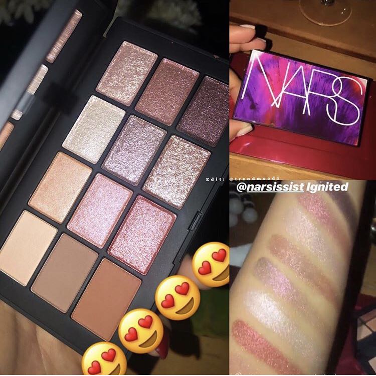 NARS Ignited EYESHADOW PALETTE 2018 Limited 12 Bảng màu phấn mắt - Bóng mắt bảng mắt tutu màu 802