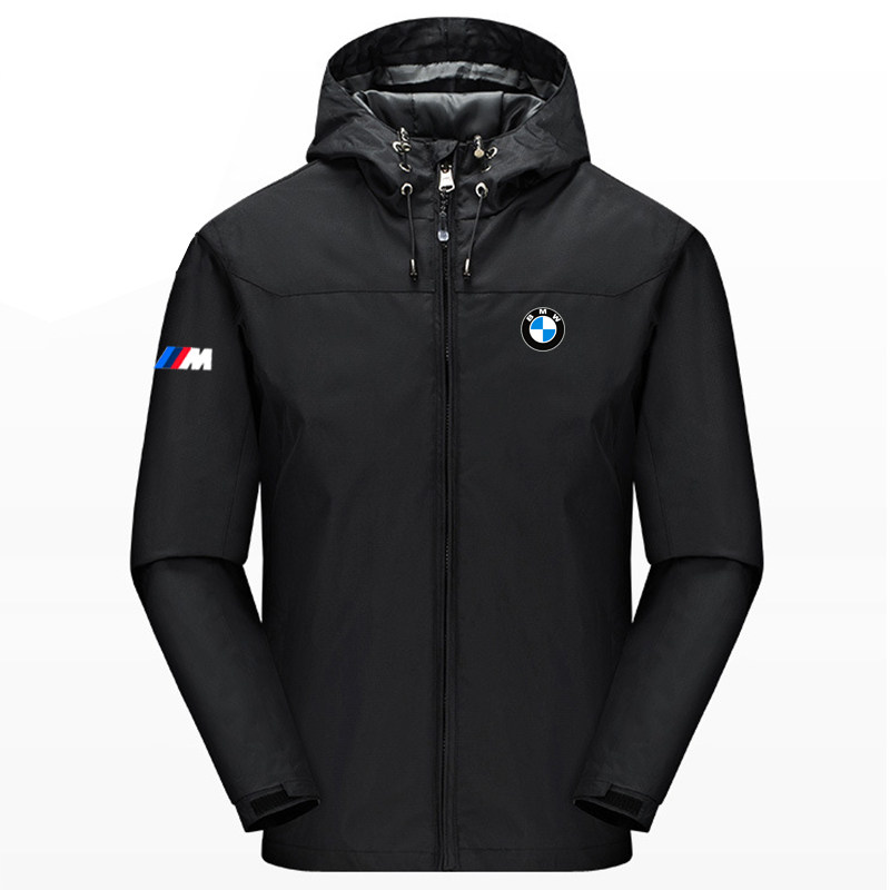 BMW BMW coat men's casual jacket, outdoor waterproof pure color custom work clothes couples windshirt