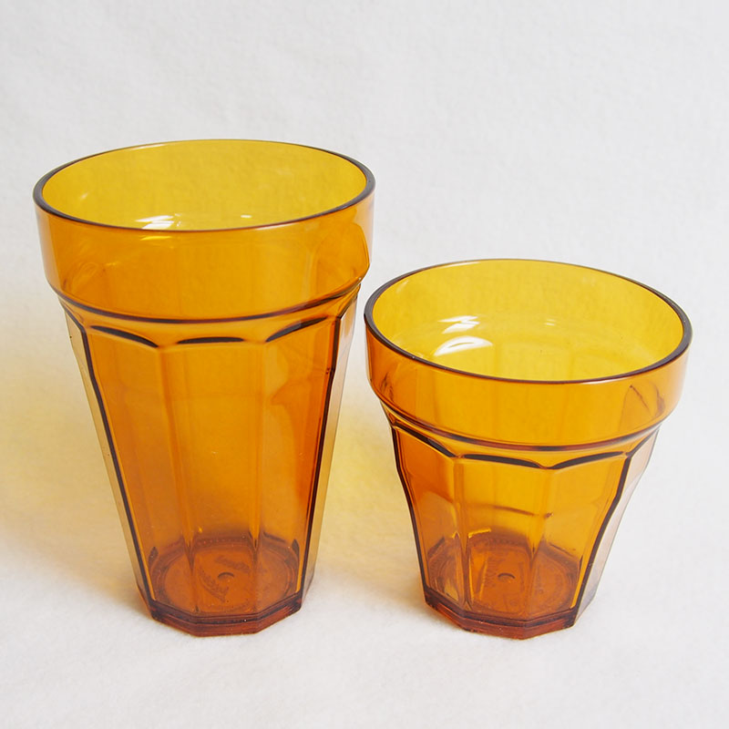 Japan imports YAMADA Yamada chemical acrylic transparent water cup Drink cup Drink cup gargling cup Home