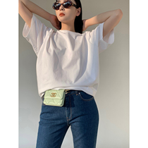 Maryme four seasons just need Xinjiang long - chown cotton ji simple loose long and short sleeve spring T - shirt with round collar
