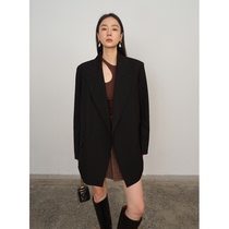 MARYME Spinning Flame Minimalism Design Defense Refuse Single - particle - loose - sloped door - shaped suit