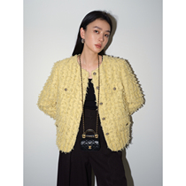 MARYME Handmade Flow - edge of Handmade Flower - edge Lax Fairy Flower Coat