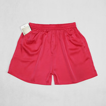 2017 summer mulberry silk new product small trousers elastic satin ladies outer wear casual shorts