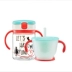 Richell Richell Baby Child Child Straw Cup Baby Learning Cup Cup Baby Uống với Tay cầm Cốc uống - Cup / Table ware / mài / Phụ kiện Cup / Table ware / mài / Phụ kiện