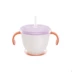 Richell Richell Baby Child Child Straw Cup Baby Learning Cup Cup Baby Uống với Tay cầm Cốc uống - Cup / Table ware / mài / Phụ kiện