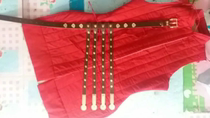 The ancient Roman legion of the belt the leather belt.