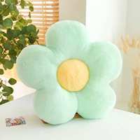 Зеленая цветочная подушка [пять мест кроличьи модели]