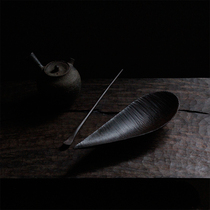 In line (already filled with new) tea then tea lotus special Flat Boat Shady Wumu Writers handmade Silent Solitary