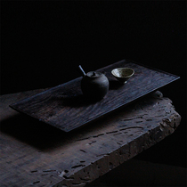 Combined research and material tea tray tea Taipower tea furniture Umu domestic author whole solid wood hand chiseling small crowdsourced