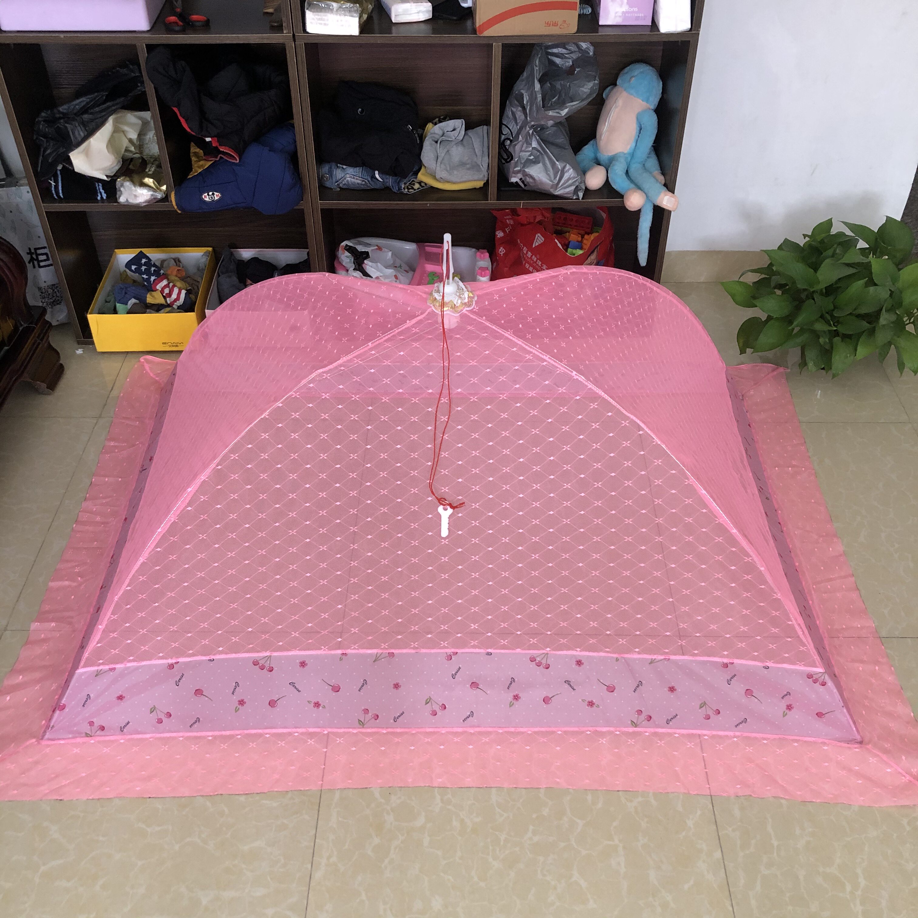 Baby baby anti-mosquito cover children's special mosquito net bottomless installation-free foldable full-cover children's yurt