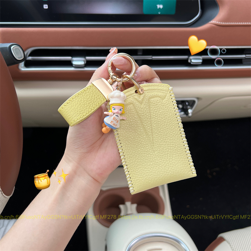 Suitable for Tesla Model Y Key Case, Model 3, Model Y/S Card, Model X Car, Genuine Leather, Cute Suitable for Tesla Model Y Key Case, Model 3, Model Y/S Card, Model X Car, Genuine Leather, Cute